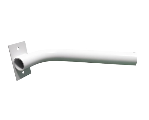 curved tube security camera mount bracket custom metal part