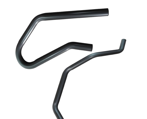 multi bent metal tube spare parts custom tube bending YIZHIJIE factory